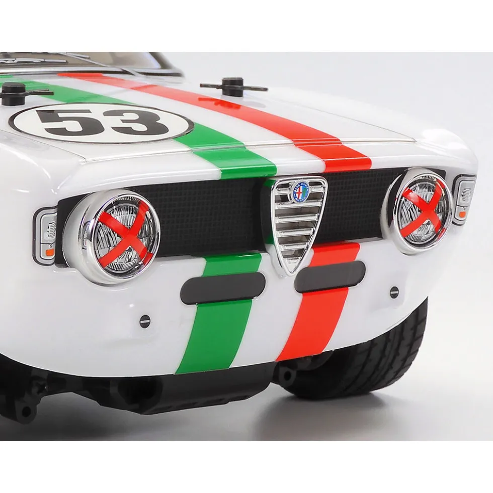 Tamiya 47501 Alfa Romeo Giulia Club MB-01 Bausatz (vorlackiert)