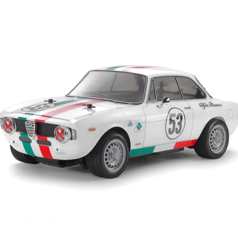 Tamiya 47501 Alfa Romeo Giulia Club MB-01 Bausatz (vorlackiert)