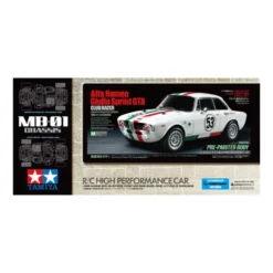 Tamiya 47501 Alfa Romeo Giulia Club MB-01 Bausatz (vorlackiert)