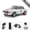 Tamiya 47501 Alfa Romeo Giulia Club MB-01 (vorlackiert) BUNDLE "Silber"