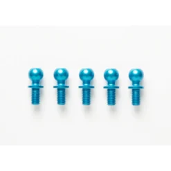 Tamiya Alu Kugelkopf 5x5mm (blau, 5 Stk.) #53906