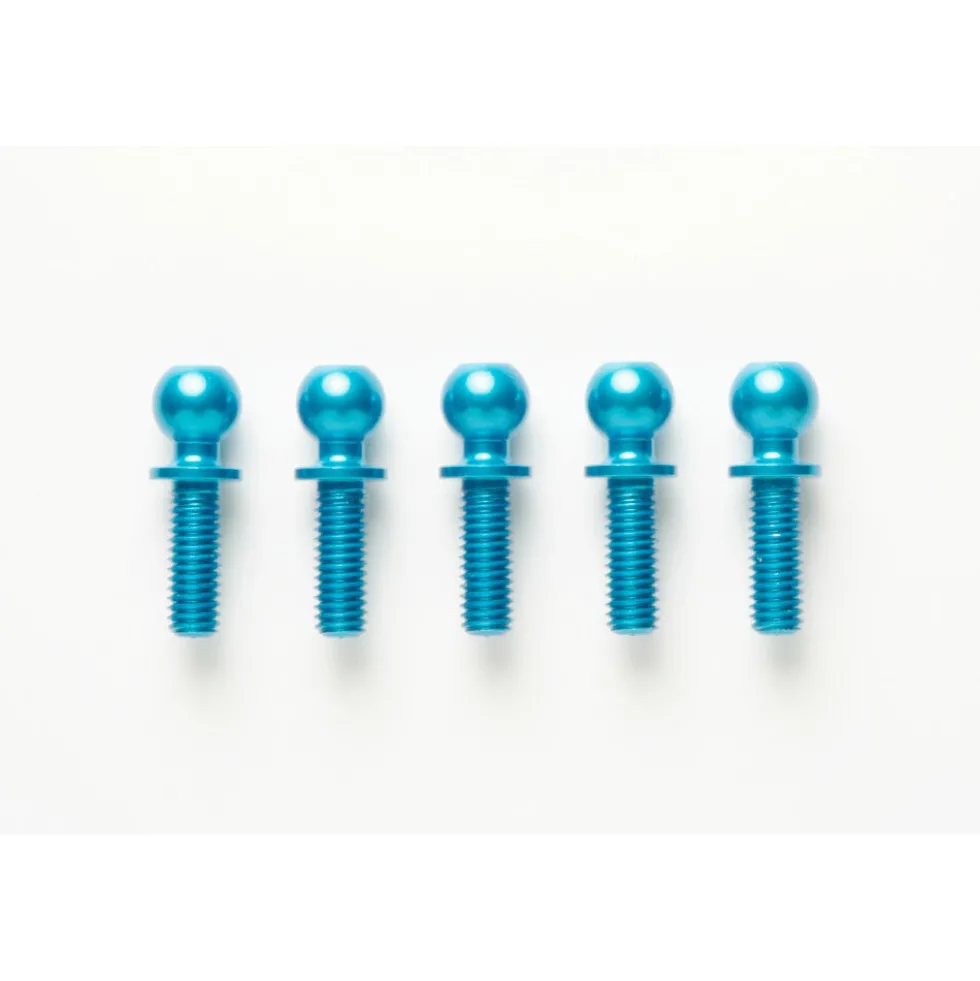 Tamiya Alu Kugelkopf 5x8mm (blau, 5 Stk.) TA05 #53907