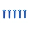 Tamiya Alu Rundkopf-Schraube 3x12mm (blau, 5 Stk.) #53768