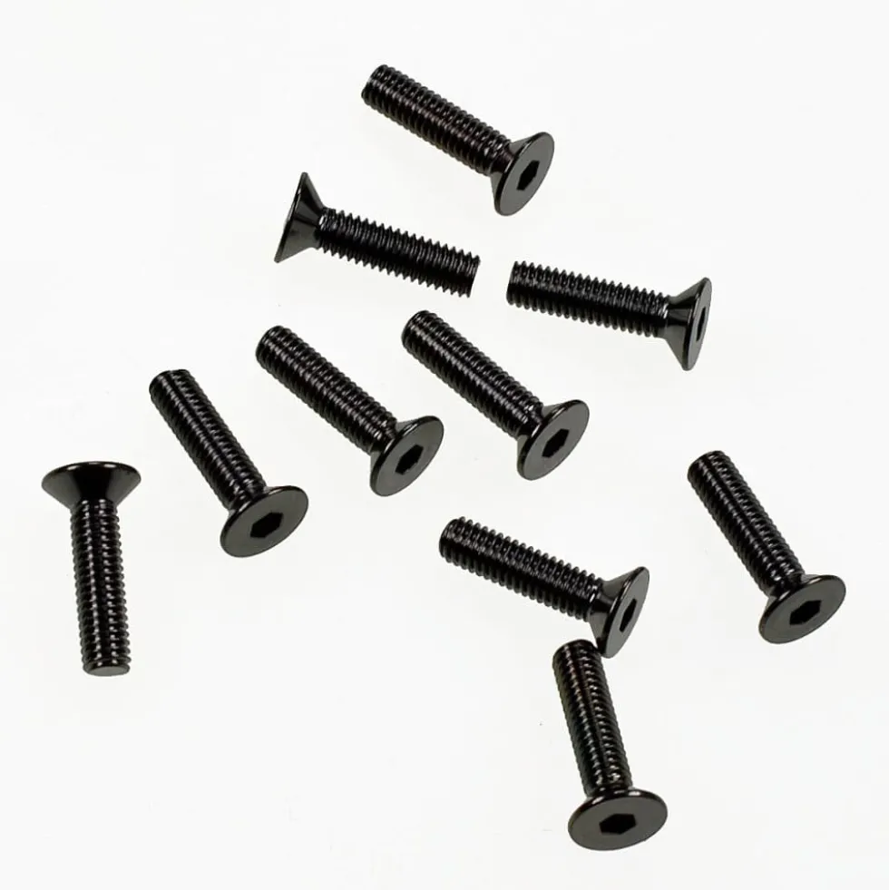 Tamiya Alu Senkkopf-Schraube 3x12mm (10 Stk.) #19804427