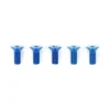 Tamiya Alu Senkkopf-Schrauben 3x8mm (blau, 5 Stk.) #53772