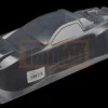 Tamiya Aqroshot / Vajra Karosserie mit Spoiler (unlackiert) DT-03T