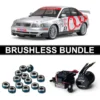 Tamiya 47414 Audi A4 Quattro Touring TT-01E BRUSHLESS-BUNDLE