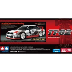 Tamiya 47511 Audi 90 quattro Racing TT-02 1:10 (vorlackiert) Bausatz