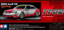 Tamiya 58699 Audi V8 1992 Tourenwagen (TT-02) Bausatz