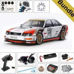 Tamiya 58682 Audi V8 Touring TT-02 BUNDLE "Gold"