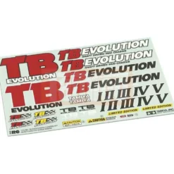 Tamiya Aufkleber Chassis TB Evo #9495358