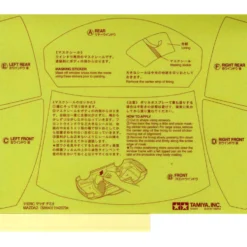 Tamiya 19495900 Aufkleber/Decals Mazda 2 M-Chassis