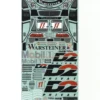 Tamiya 19494222 Aufkleber Mercedes Benz CLK-GTR (47437)