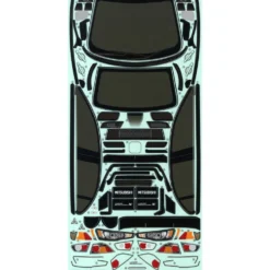 Tamiya 19495902 Aufkleber Mitsubishi Lancer Evo X (58641)