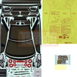 Tamiya Aufkleber Nissan GT-R (58411) #9495545