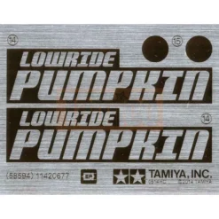 Tamiya Aufkleber Pumpkin LowRide 58594