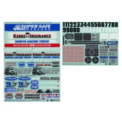 Tamiya 54844 Aufkleber Racing Truck 1:14