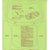 Tamiya 19490162 Aufkleber / Sticker Audi R8 LMS 2008