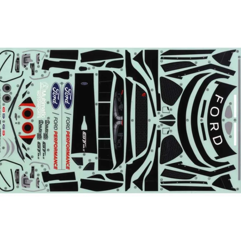 Tamiya 19490035 Aufkleber / Sticker Ford GT Mk.II