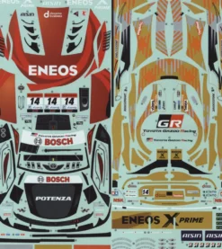 Tamiya 19490144 Aufkleber / Sticker für Eneos X Prime GR Supra