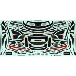 Tamiya 19495891 Aufkleber / Sticker Honda NSX 2016
