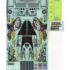 Tamiya 19495911 Aufkleber / Sticker Konghead 6x6 (58646)