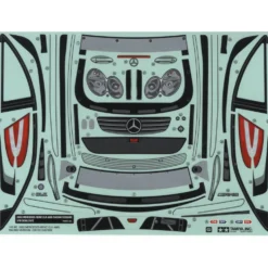 Tamiya 19490088 Aufkleber / Sticker Mercedes-Benz CLK AMG 2002