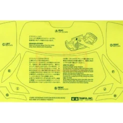 Tamiya 19495779 Aufkleber / Sticker Mercedes-Benz SLS AMG GT3