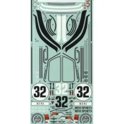 Tamiya 19490156 Aufkleber / Sticker Mini Cooper Racing (M-Chassis)