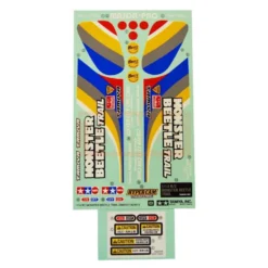 Tamiya 19495973 Aufkleber / Sticker Monster Beetle Trail 1:14