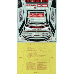 Tamiya 19495873 Aufkleber / Sticker Motul Autech GT-R