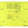 Tamiya 19495777 Aufkleber / Sticker Subaru XV