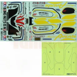 Tamiya 19490051 Aufkleber/Sticker Super Avante TD4