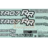 Tamiya 19494228 Aufkleber / Sticker TA07RR