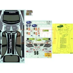 Tamiya Aufkleber Subaru Impreza WRC 08 #9495571