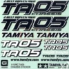 Tamiya Aufkleber TA05 Chassis