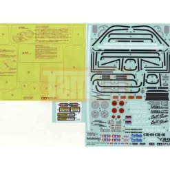 Tamiya Aufkleber Toyota Land Cruiser 40 (CR-01) #9495539