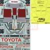 Tamiya Aufkleber Toyota Toms 84C (51486) #19495709