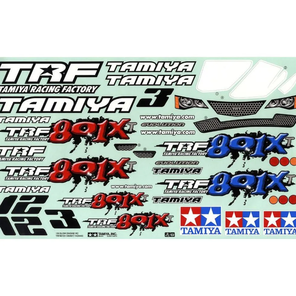 Tamiya Aufkleber TRF801XT (49497)