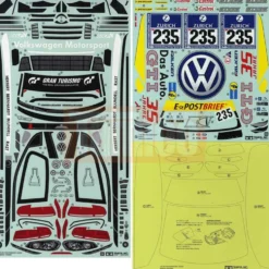 Tamiya Aufkleber VW Golf 24 #19495737