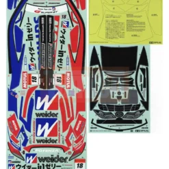 Tamiya Aufkleber Weider HSV-010 #19495665
