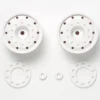 Tamiya 1:14 Breitfelge vorn 30mm (2) weiss 12mm 56543