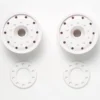 Tamiya 1:14 Breitfelge vorn 30mm (2) weiss BB 56544