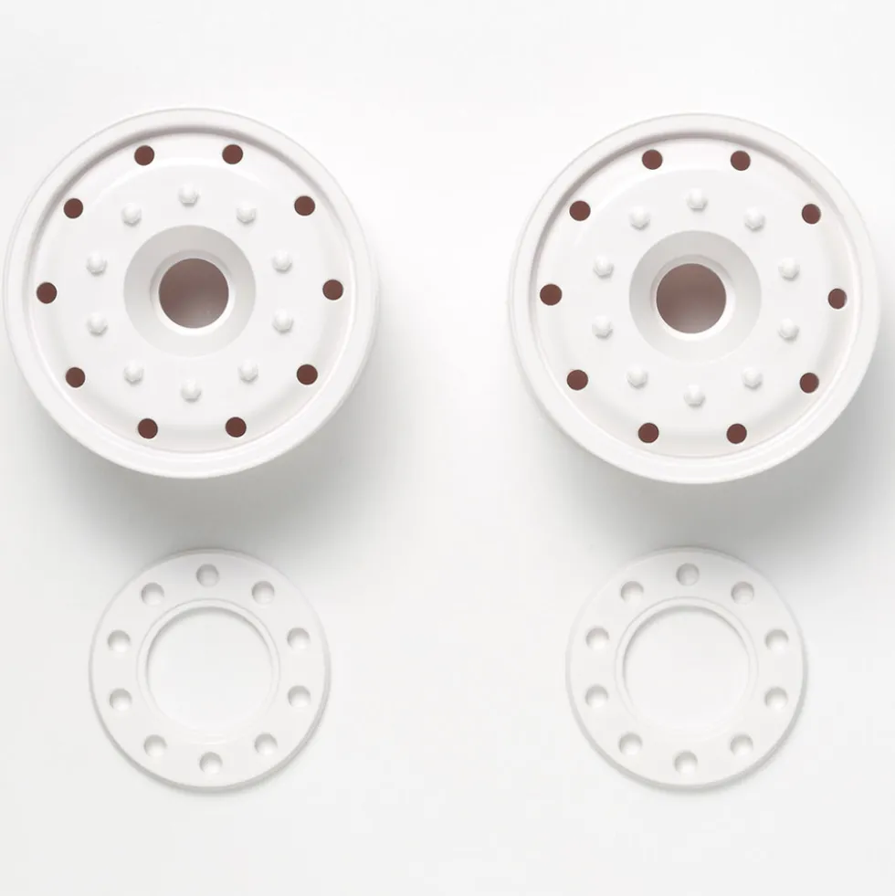 Tamiya 1:14 Breitfelge vorn 30mm (2) weiss BB 56544