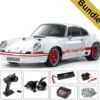 Tamiya 47507 Carrera 911 RSR 2.8 (BT-01) weiss vorlackiert BUNDLE "Gold"
