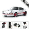 Tamiya 47507 Carrera 911 RSR 2.8 (BT-01) weiss vorlackiert BUNDLE "Silber"