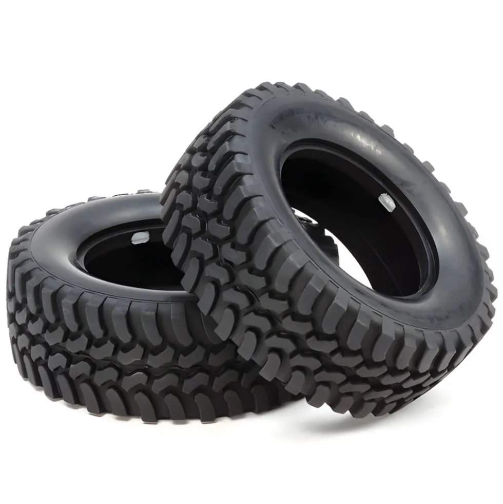 Tamiya 1:10 CC-01 Mud-Block Off-Road Reifen weich soft (2) 54735