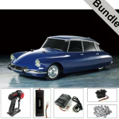 Tamiya 58734 Citroen DS (MB-01) BUNDLE "Silber"