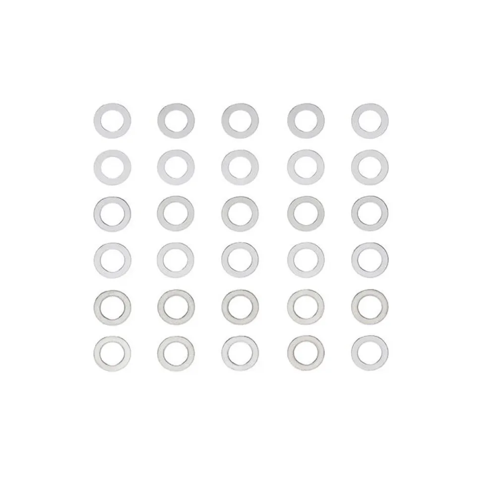 Tamiya Distanzscheiben-Set 3mm (0,1 / 0,2 / 0,3mm je 10 Stk.) #53585