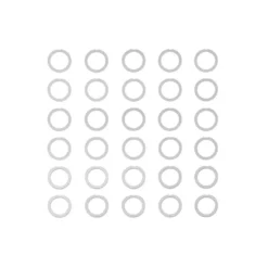 Tamiya Distanzscheiben-Set 6mm (0,1 / 0,2 / 0,3mm je 10 Stk.) #53726
